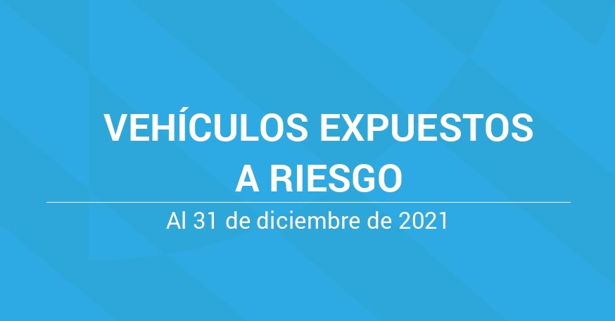 vehículos expuestos a riesgo